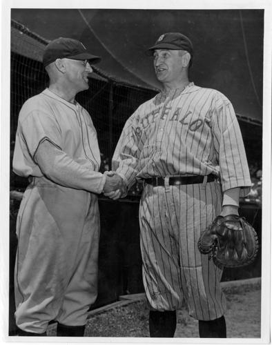 Old timers game at Offermann Stadium