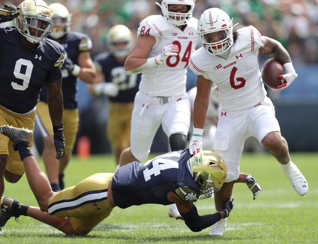 Under Armour jersey vs. Notre Dame