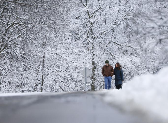 Freezing drizzle predicted for Monday morning.