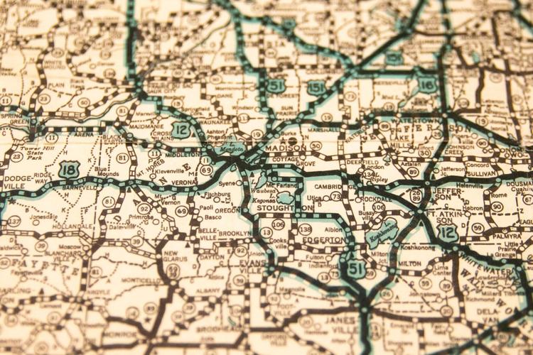 Wisconsin state highway maps