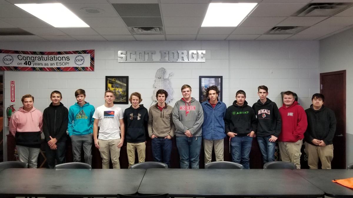 Badger kids at manufacturer