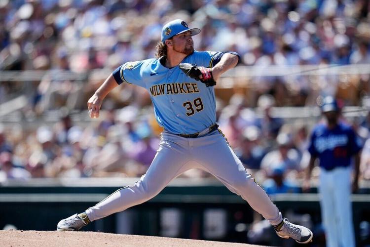 Brewers Dodgers Spring Baseball