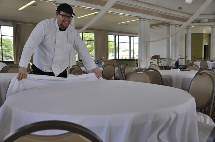 Kenneth Cecil catering worker Riviera wedding