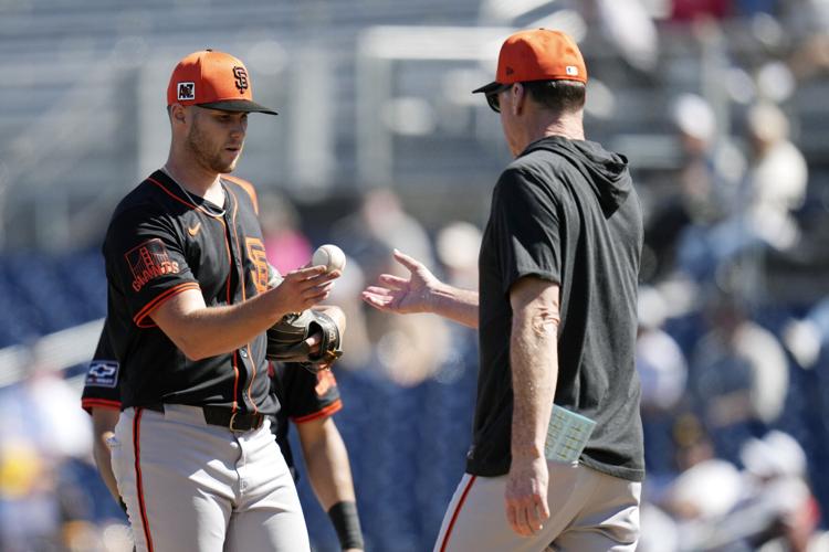 Giants Padres Spring Baseball