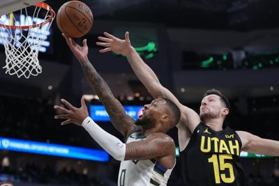 Jazz Bucks Basketball