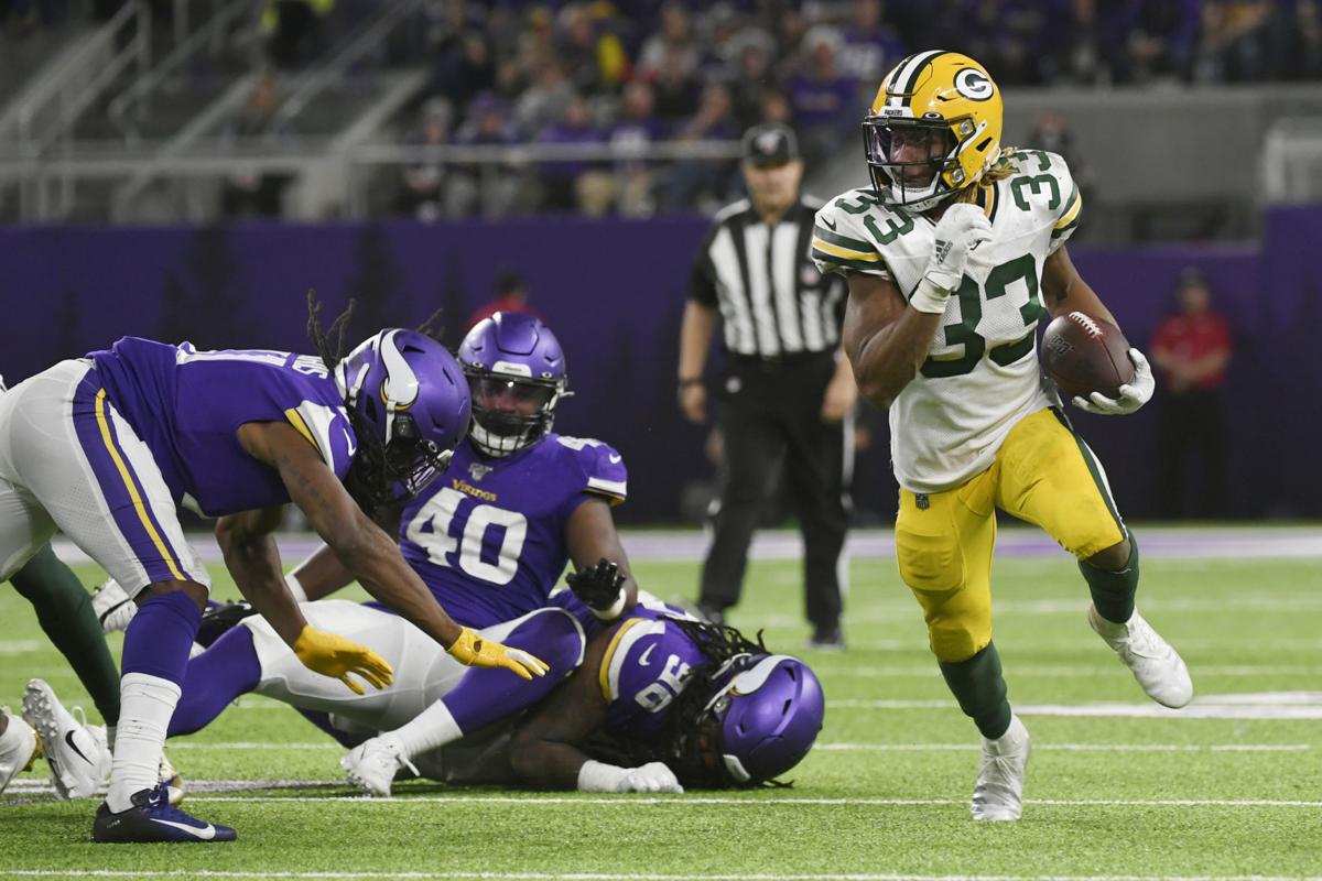 Aaron Jones - Packers Vikings