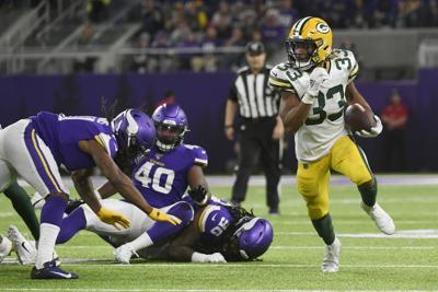 Aaron Jones - Packers Vikings
