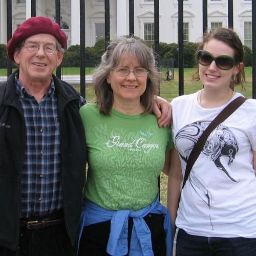 Sarah with Annette and dad
