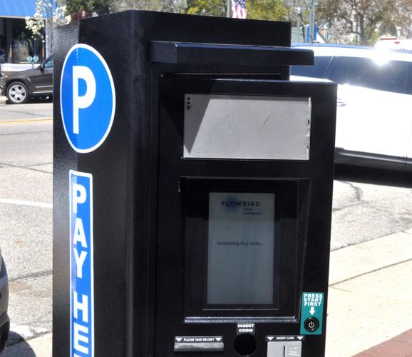 Fifty new touch-screen parking kiosks were installed in downtown Lake Geneva last week (copy)