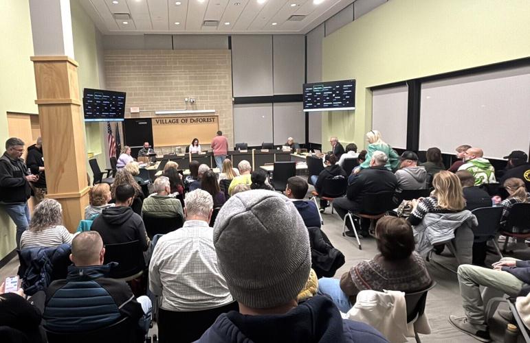 DeForest Village Board meeting