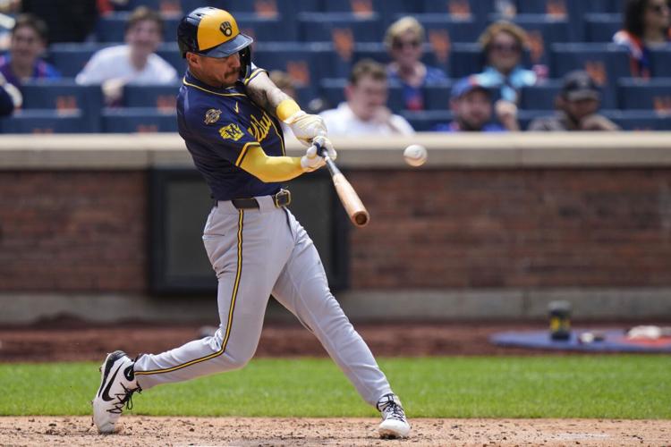 Brewers Mets Baseball