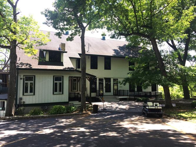Circa-1887 Founder's Hall at Holiday Home Camp, Williams Bay