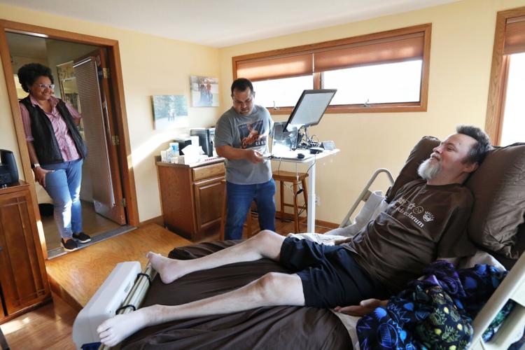 Jake with Michael and Emele