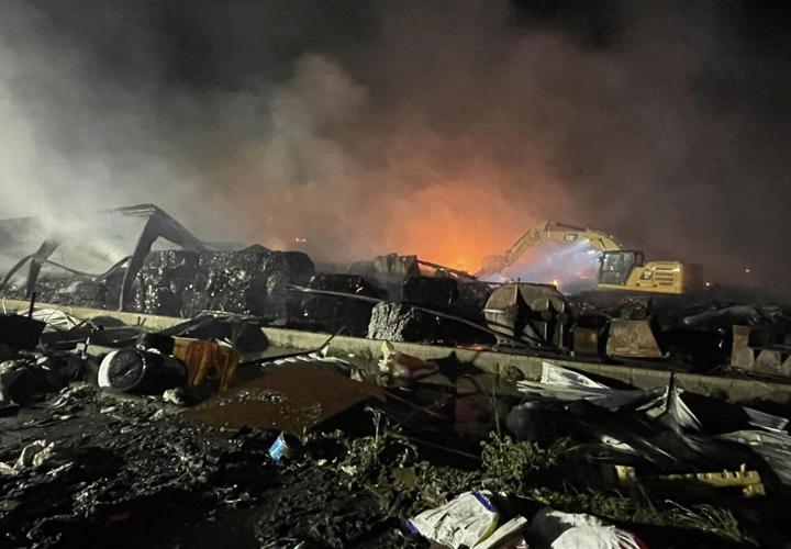 May 24 Columbia Co. waste fire