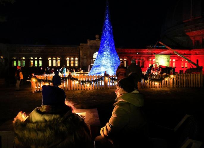 World's Tallest Glass Christmas Tree