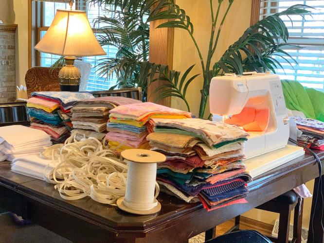 Homemade mask supplies