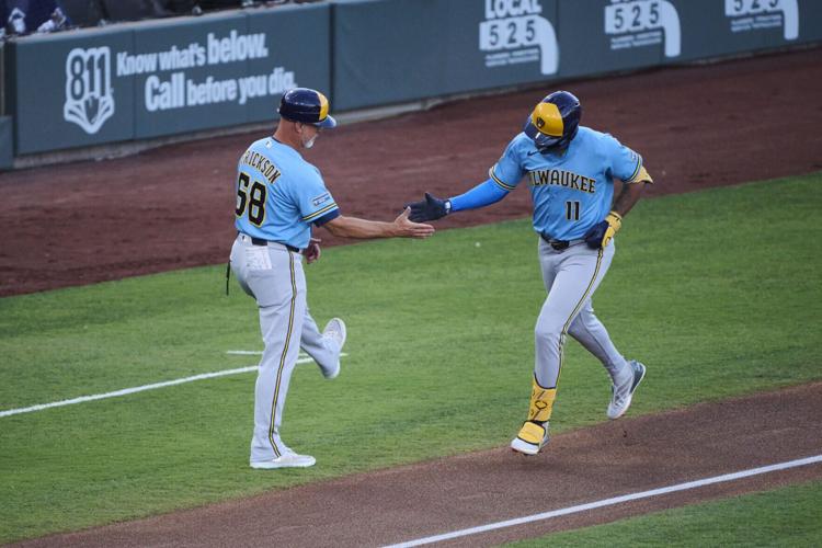 BASEBALL-MLB-ATH-MIL/