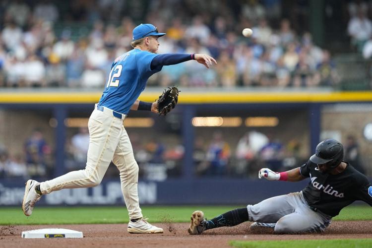 BASEBALL-MLB-MIL-MIA/