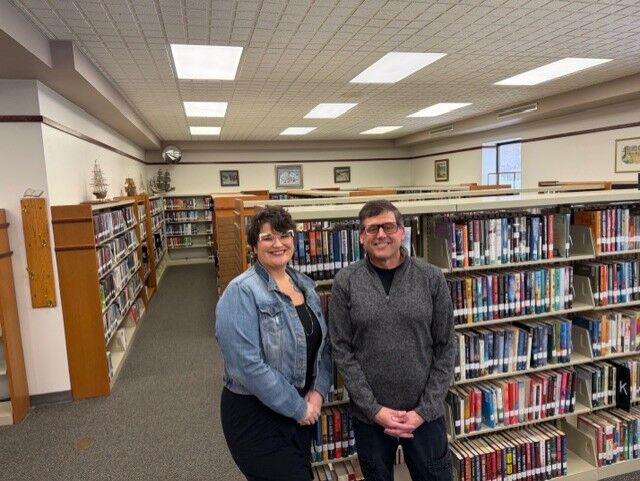 Emily Sanders and Walter Burkhalter