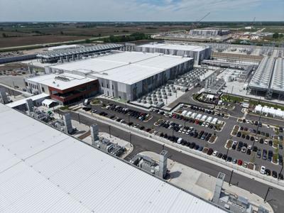 Microsoft data center in Mount Pleasant complete