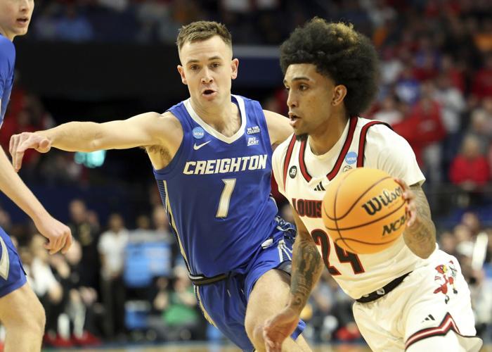 NCAA Creighton Louisville Basketball
