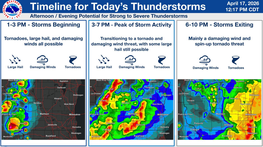 NWS storms timeline 4-17-26