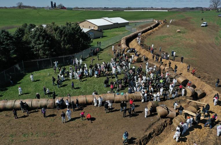 Activists attempt to storm Ridglan-drone