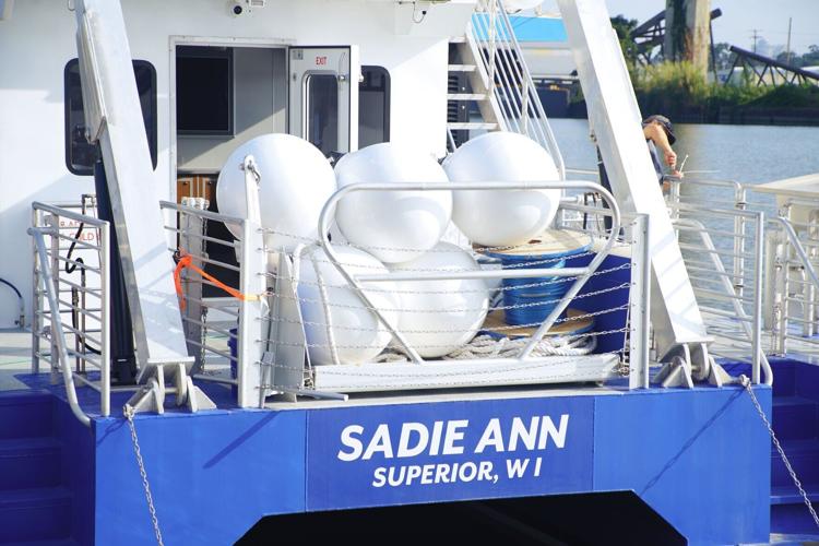 Sadie Ann launch UW-Superior