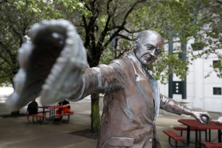 LOCAL JIMMY GRIFFIN STATUE