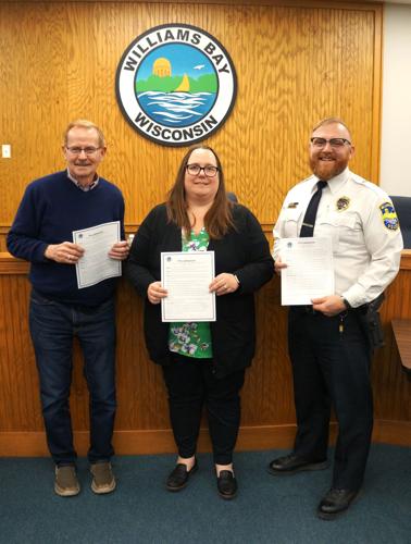 Proclamations issued in Williams Bay