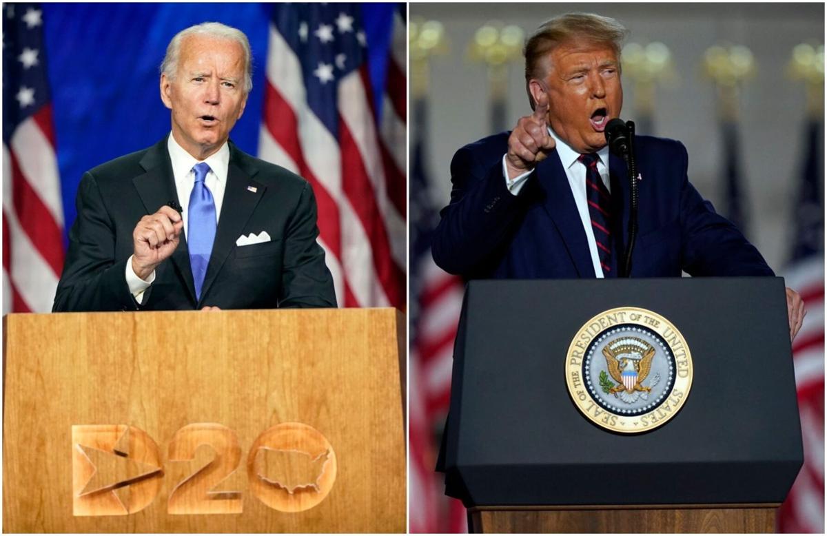 Joe Biden and Donald Trump