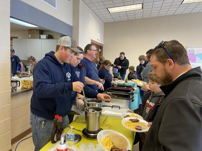 Serving up breakfast