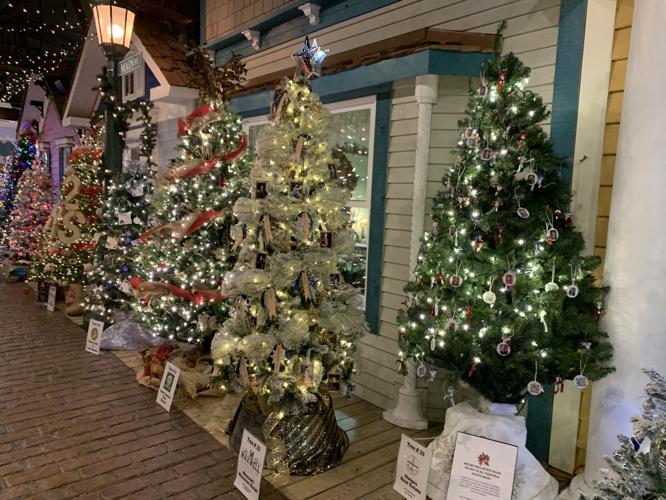 Decorated trees are now available for public viewing at the Geneva Lake Museum