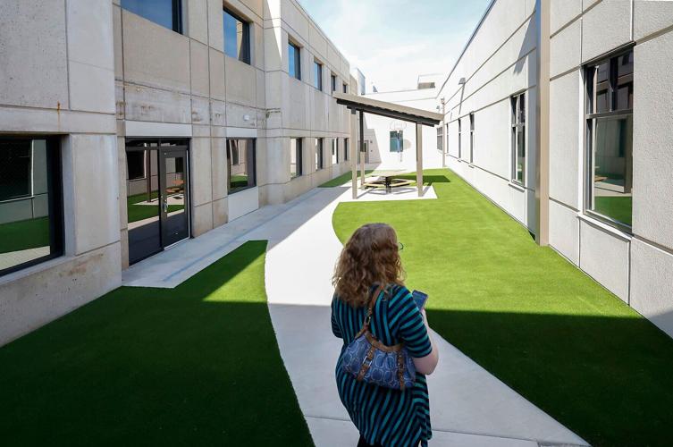Shorewood courtyard