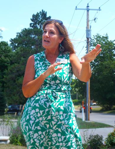 Barrett Memorial Library Director Joy Schnupp