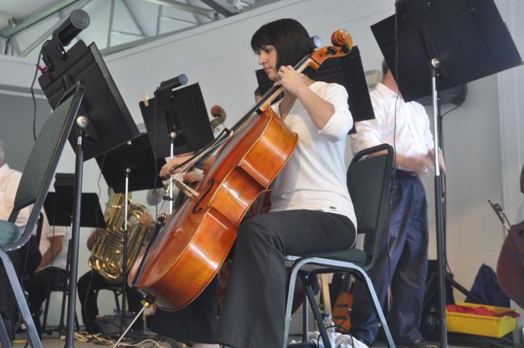 Cello player Dana Gordon Lake Geneva Sympony