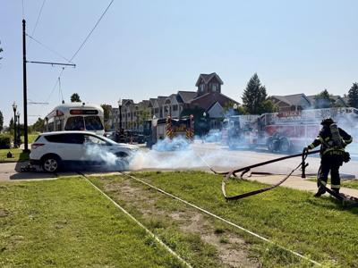 Kenosha mock streetcar accident training exercise