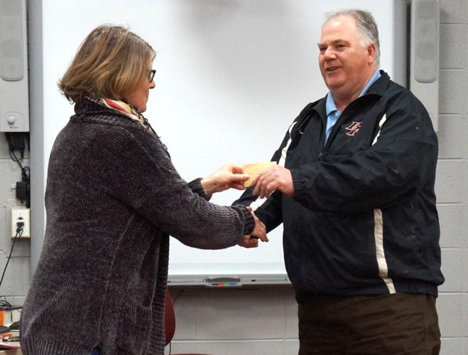 Big Foot Area Schools Association fetes retiring 21-year Big Foot School Board member Kim Arntz