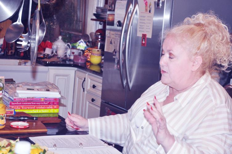 JaNelle Powers, who portrays Marie Lombardi, reads her lines