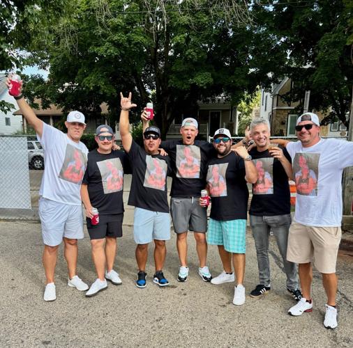 Dustin Delmonico photo of friend group