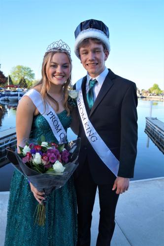 Badger High School 2022 Junior Prom - Queen Addi Nelson and King Hayden Fowler