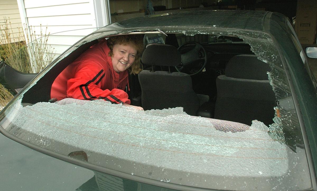 Hail damage 2006
