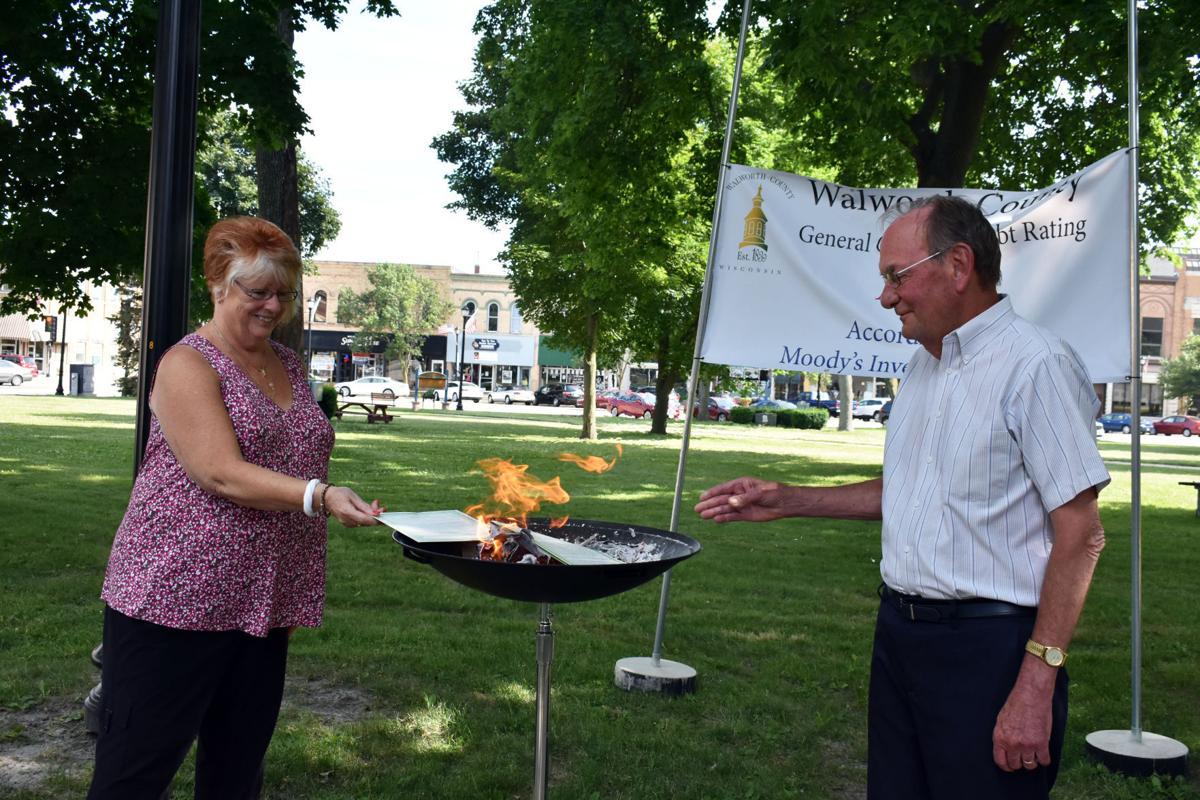 Bond Burning Two Person Photo