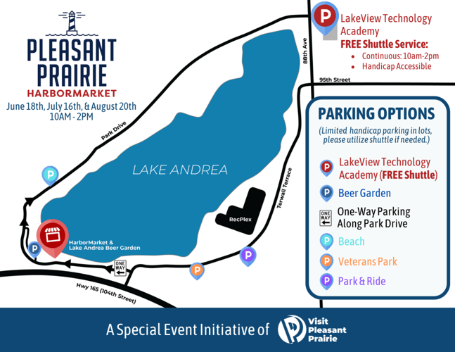PUBLIC PARKING MAP - Pleasant Prairie HarborMarket