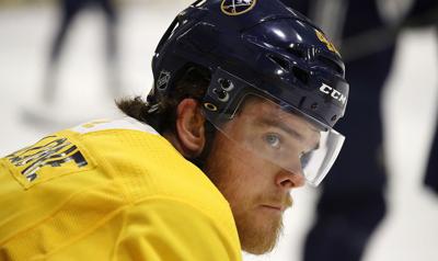Buffalo Sabres forward Sean Malone