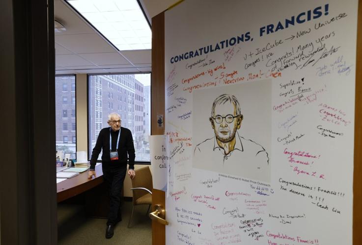 UW-Madison physicist and Nobel Prize winner Francis Halzen