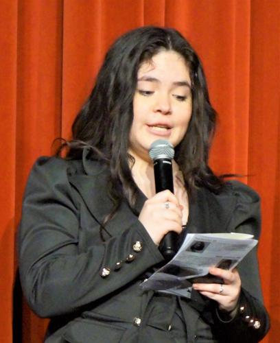 Williams Bay High School senior Citlali Carbajal, student director, "Treasure Island"