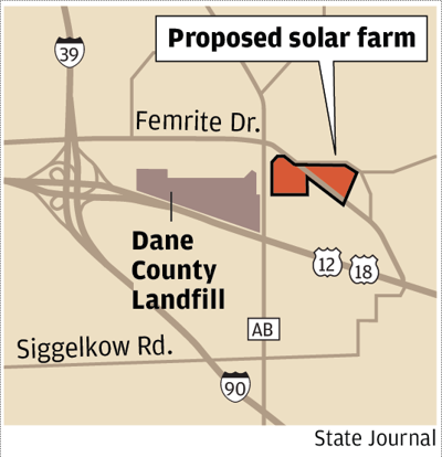 Proposed solar farm Dane County
