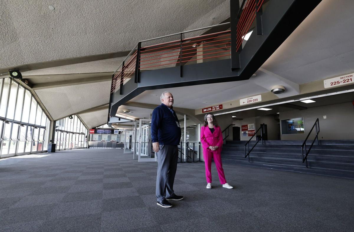 Dane County Coliseum entryway