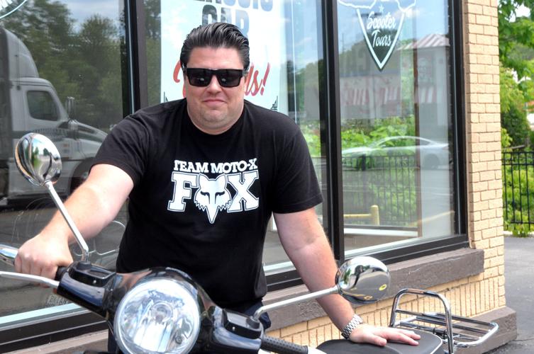 John Sherman Lindsey, owner of Scoot Jockeys, plan to offer scooter sells as part of his business